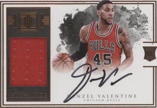 2016-17 Panini Impeccable - Denzel Valentine #146