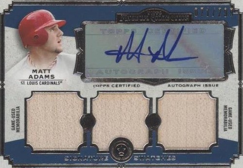 2013 Topps Museum Collection - Matt Adams #SSATR-MA