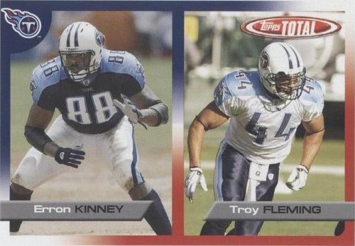2005 Topps Total Erron Kinney Troy Fleming #122