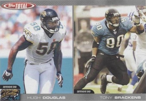2004 Topps Total Hugh Douglas Tony Brackens #235
