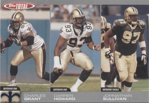 2004 Topps Total Charles Grant Darren Howard Johnathan Sullivan #294