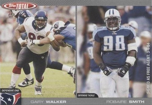 2004 Topps Total Gary Walker Robaire Smith #257