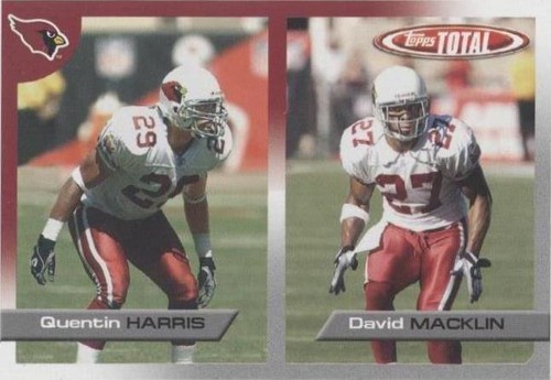 2005 Topps Total David Macklin Quentin Harris #133