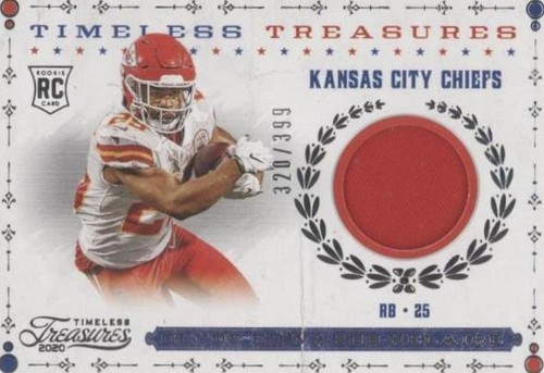 2020 Panini Chronicles Clyde Edwards-Helaire #TK-CEH