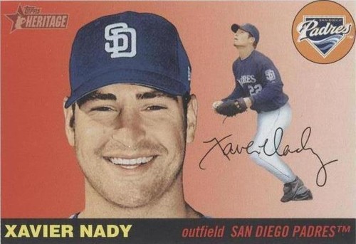 2004 Topps Heritage - Xavier Nady #165