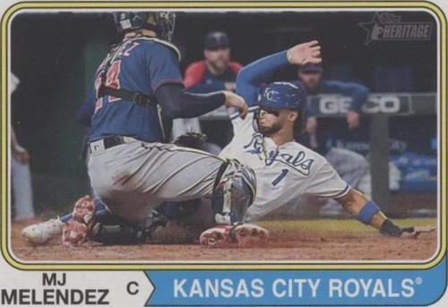2023 Topps Heritage - MJ Melendez #214