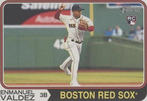 2023 Topps Heritage High Number - Enmanuel Valdez #631