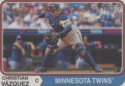 2023 Topps Heritage High Number - Christian Vazquez #673