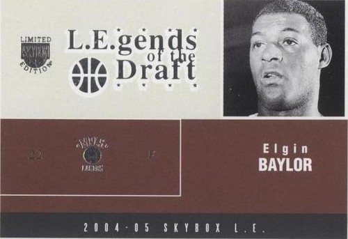 2004-05 Skybox L.E. - Elgin Baylor #3 LD