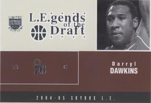 2004-05 Skybox L.E. - Darryl Dawkins #18 LD