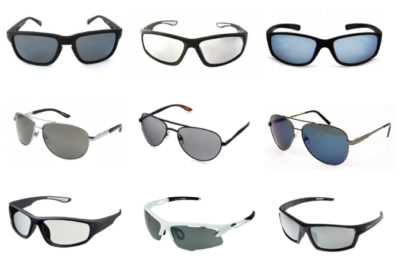 Foster Grant Sunglasses Mens Designer Frame UVA UVB Protection Lenses Multicolor