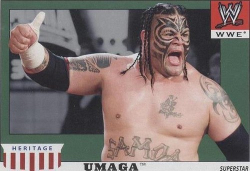 2008 Topps Heritage WWE IV - Umaga #53