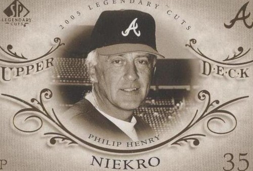 2003 SP Legendary Cuts #78 Phil Niekro Atlanta Braves Near Mint or