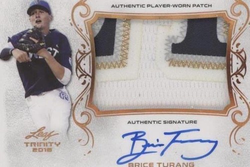 2018 Leaf Trinity - Brice Turang #PA-BT1