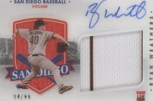 2021 Panini Chronicles - Ryan Weathers #PMS-RW