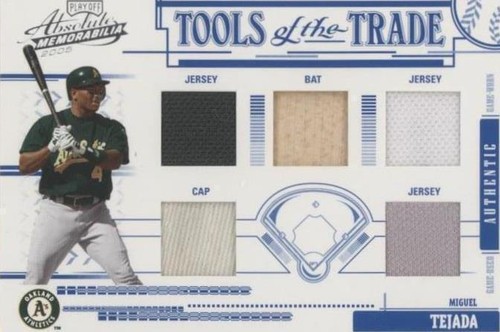 2005 Playoff Absolute Memorabilia - Miguel Tejada #TT-89