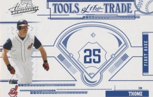 2005 Playoff Absolute Memorabilia - Jim Thome #TT-87