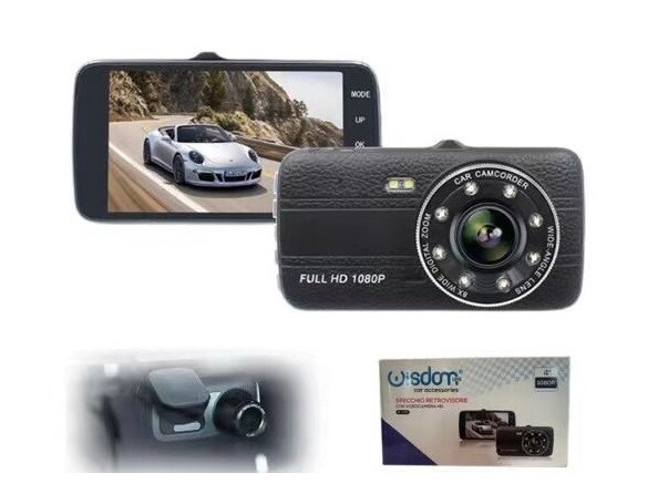 Telecamera Auto Full Hd 1080p Dvr Car Dash Cam Con Video Camera Xc-1995 wis