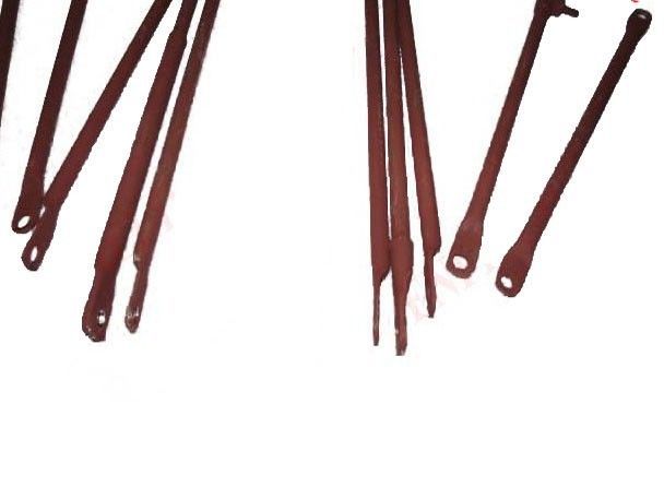 BSA M20 M21 M33 Raw Front Rear Mudguard Set With Stays Girder Fork Type