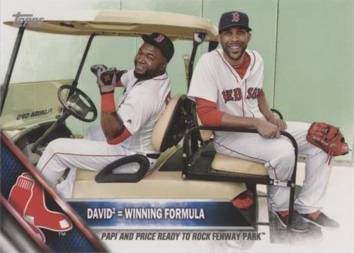 2016 Topps Mini - David Ortiz David Price #382