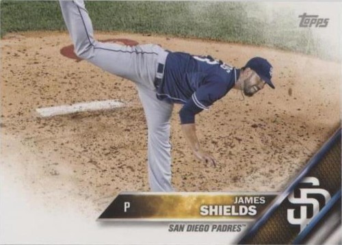 2016 Topps Mini - James Shields #541