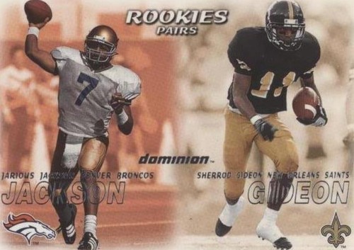 2000 Skybox Dominion Jarious Jackson Sherrod Gideon #236