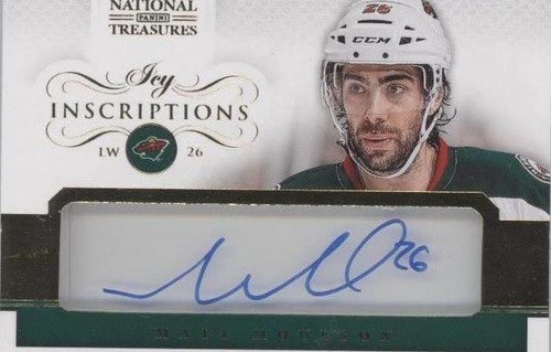 2013-14 Panini National Treasures - Matt Moulson #II-MMO