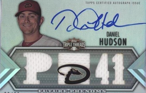 2012 Topps Triple Threads - Daniel Hudson #126