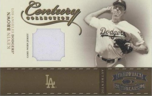 2004 Donruss Throwback Threads - Kevin Brown #CC-47