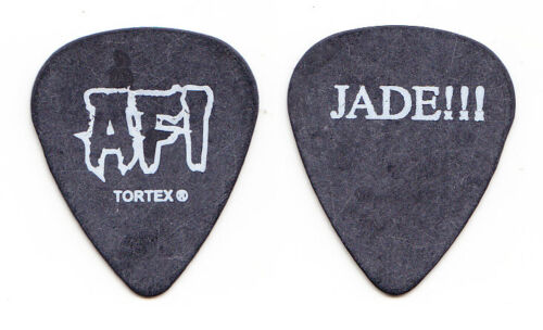 AFI Jade Puget Signature Black Guitar Pick - 2003 Tour