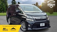2012 Toyota Vellfire 2.4L PETROL AUTO 7 SEATS 5 DR Petrol Automatic