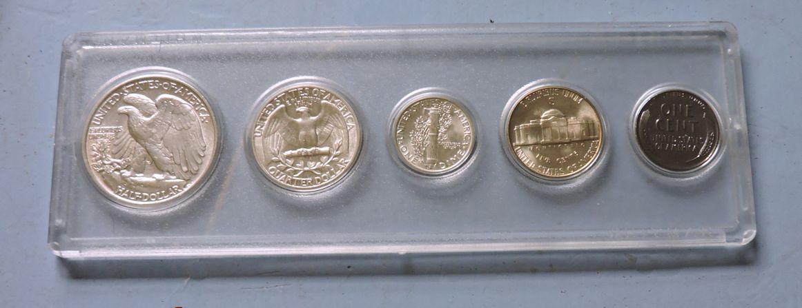 1943 SILVER YEAR SET - BEAUTIFUL WAR SET - UNCIRCULATED!