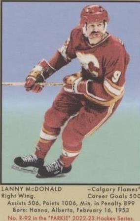 2022-23 Upper Deck Parkhurst Champions - Lanny McDonald #R-92
