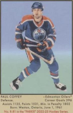 2022-23 Upper Deck Parkhurst Champions - Paul Coffey #R-81
