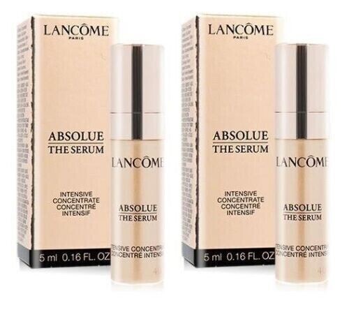 新品未使用品　LANCOME ABSOLUE 化粧下地 30ml 2X Lancome Absolue The Serum Intensive Concentrate 5ml 0.16