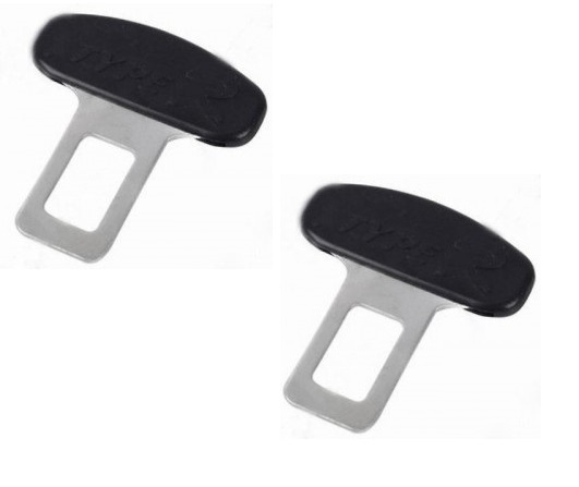 Set 2 Ganci Di Sicurezza Bip Stop Cintura Spia Allarme Universale Attacco hsb