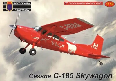 New! Kovozávody Prostejov KP0234 Cessna 185 Skywagon 1:72 plastic model kit