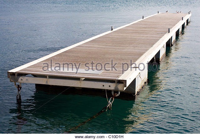 Mooring Jetty Or Pontoons For Sale. Boats Jet ski Out ...