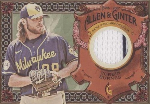 2022 Topps Allen & Ginter - Corbin Burnes #AGRA-CBU