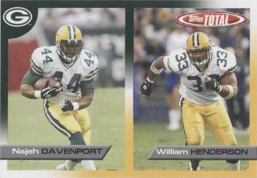 2005 Topps Total Najeh Davenport William Henderson #14