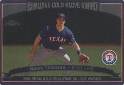 2006 Topps Chrome - Mark Teixeira #254