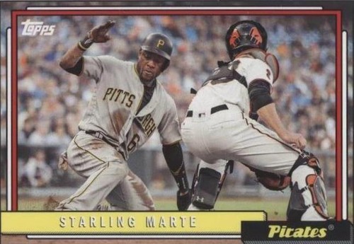 2017 Topps Archives - Starling Marte #211