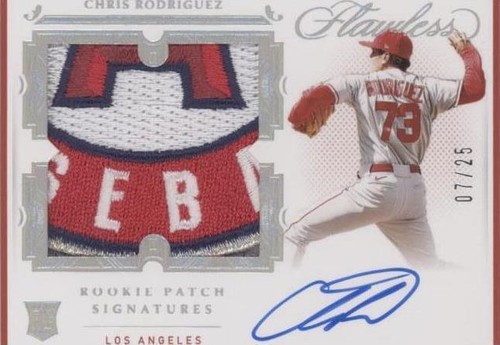 2021 Panini Flawless - Chris Rodriguez #RPS-CR