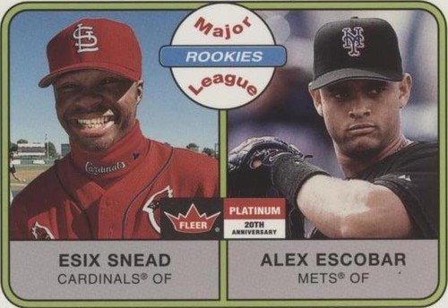2001 Fleer Platinum - Alex Escobar Esix Snead #263