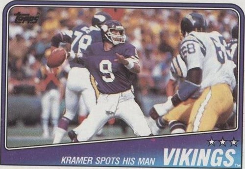 1988 Topps Tommy Kramer #146