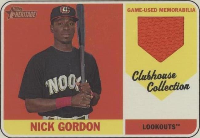 2018 Topps Heritage Minor League Edition - Nick Gordon #CCR-NG