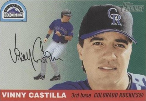 2004 Topps Heritage - Vinny Castilla #328