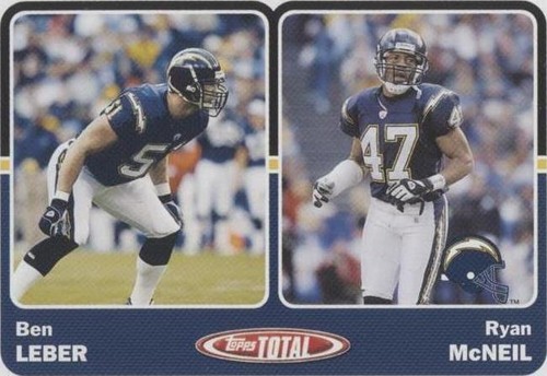 2003 Topps Total Ben Leber Ryan McNeil #425