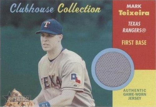 2006 Topps Heritage - Mark Teixeira #CC-MTE