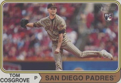 2023 Topps Heritage High Number - Tom Cosgrove #697